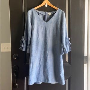 Jcrew. Chambray dress
